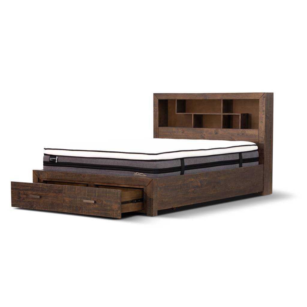 VI Sedona King Bed with 2 Bedend Drawer
