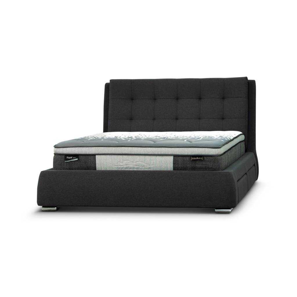 VI Vara Fabric Upholstered Bed