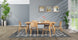 VI Lipwood Solid Timber Dining Setting