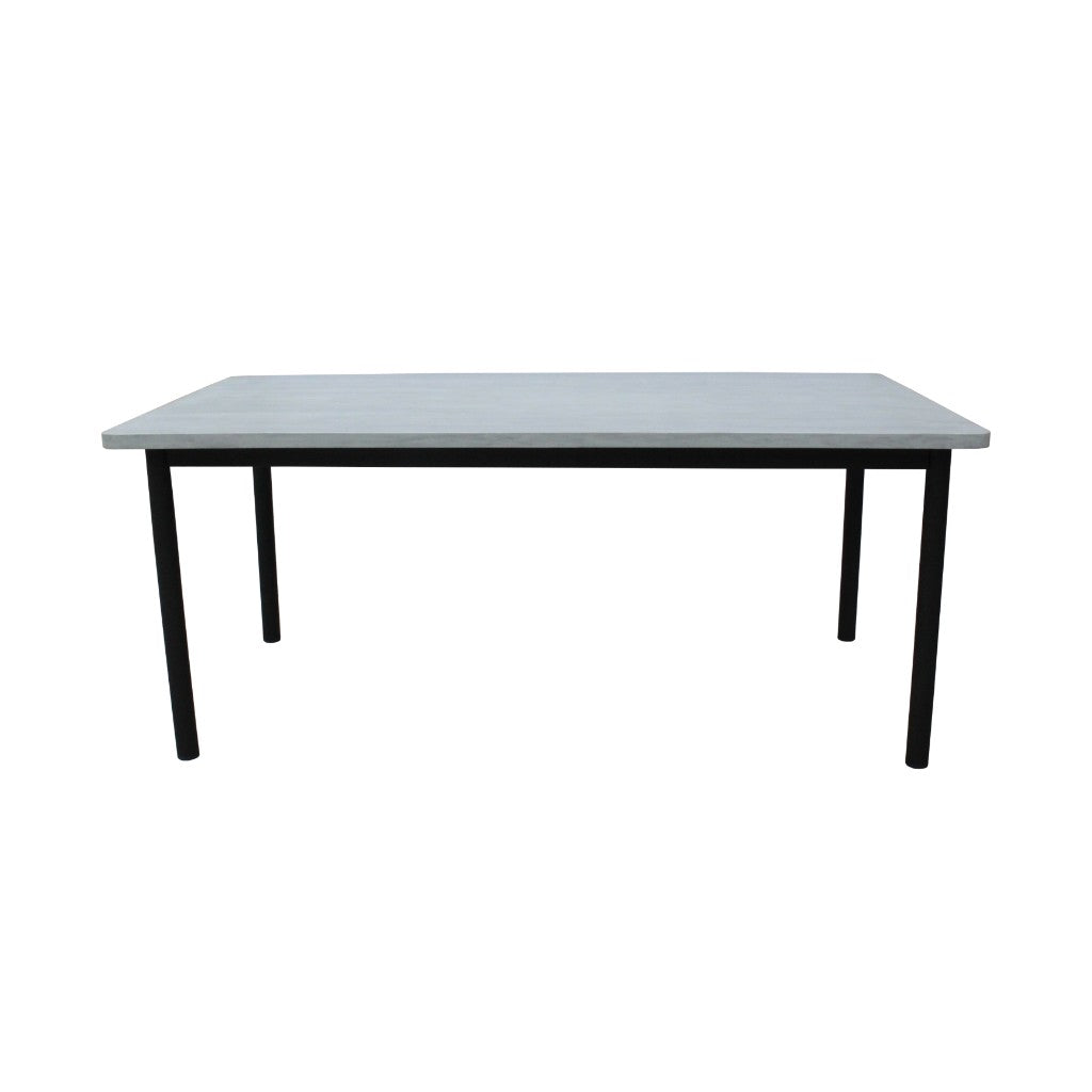 VI Portia Aluminium Framed Concrete Top Outdoor Dining Table