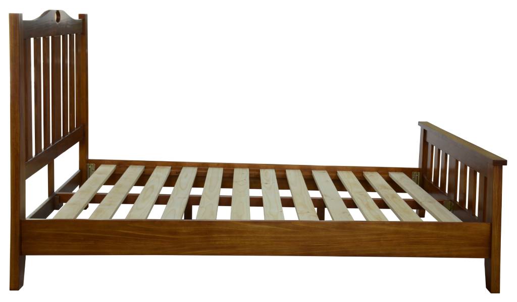 VI Federation Solid Timber King Bed Frame