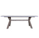 VI LIberty Concrete Top Timber Base Dining Table