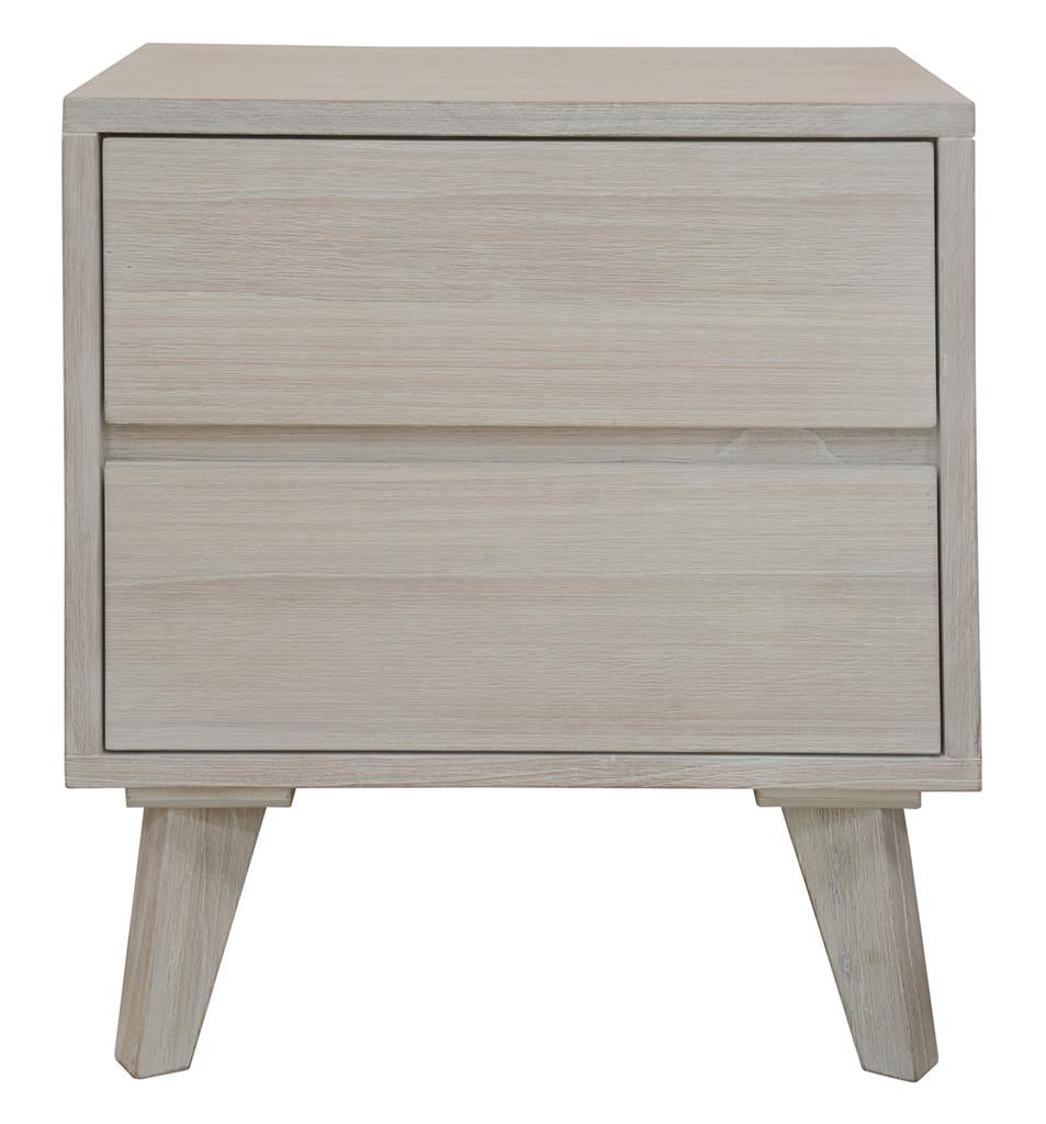 VI Polo 2 Drawer Bedside Table
