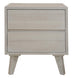 VI Polo 2 Drawer Bedside Table