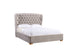 VI Rene Fabric Upholstered Tufted Buttoned Bed Frame