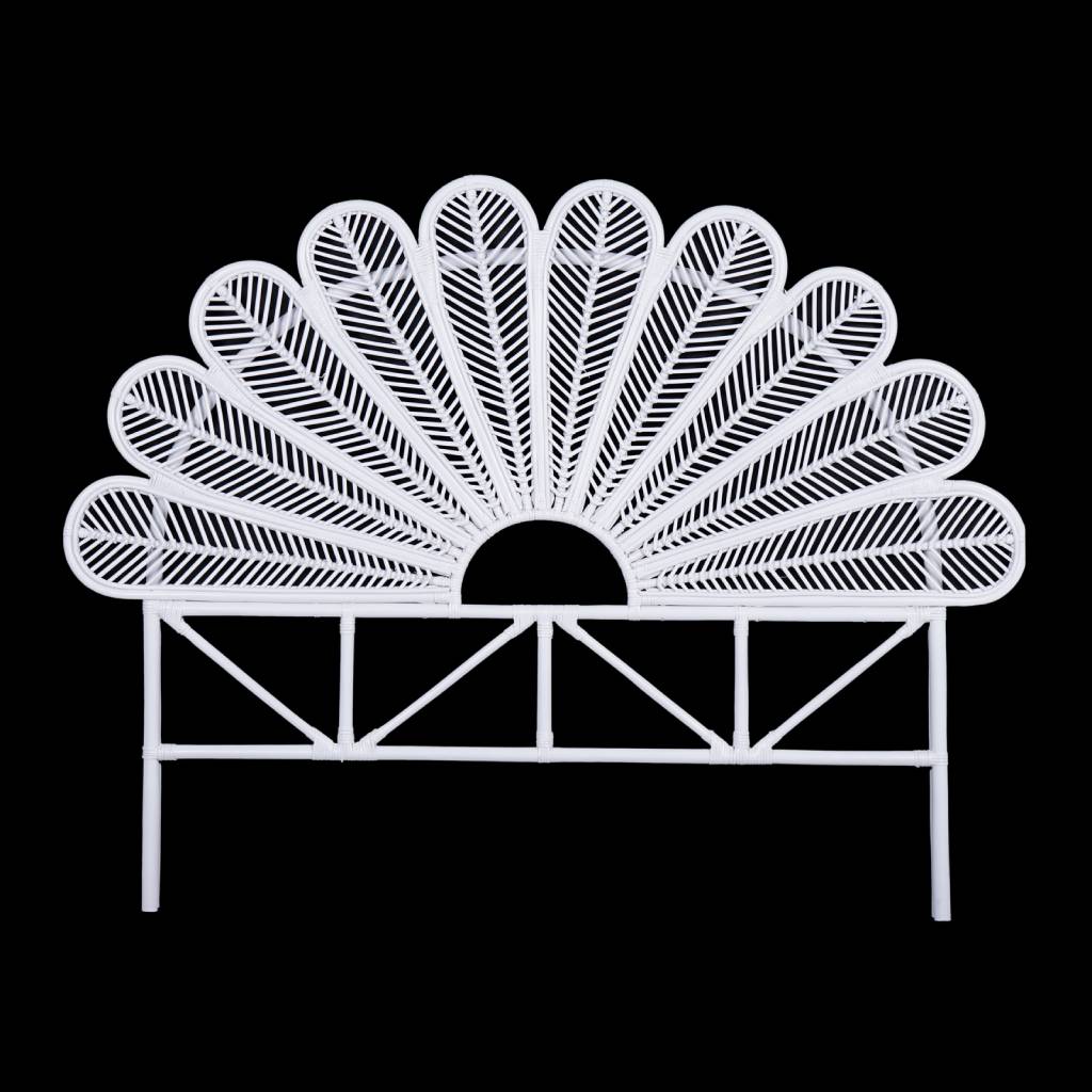 VI Sunflower Natural Rattan Bedhead