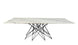 VI Almeria Marble Top Metal Frame Coffee Table