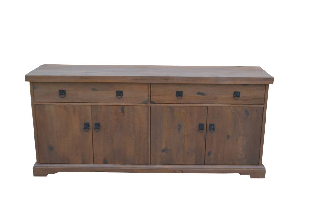 VI Bellevue Solid Timber 4 Door 2 Drawer Buffet