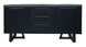 VI Maze Concrete Top Solid Timber 2 Door 3 Drawer Buffet