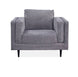 VI Almada Fabric Upholstered Heavy Weight Armchair