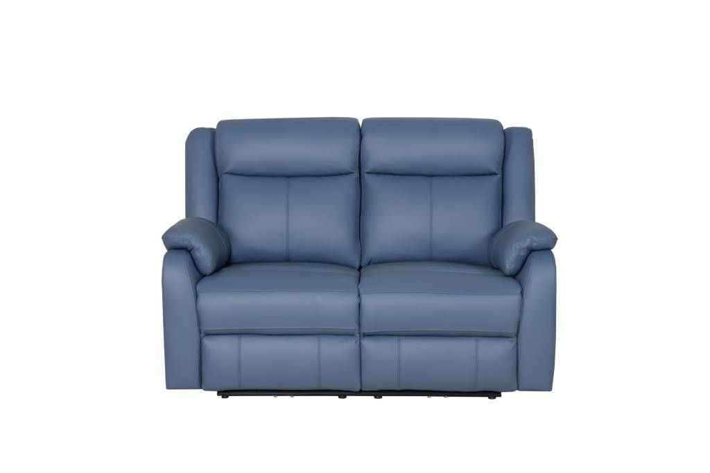 VI Pinnacle Leather Upholstered 2 Seater Electric Recliner Lounge