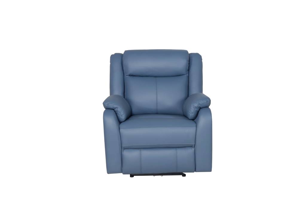 VI Pinnacle Leather Upholstered Single Seater Electric Recliner Lounge