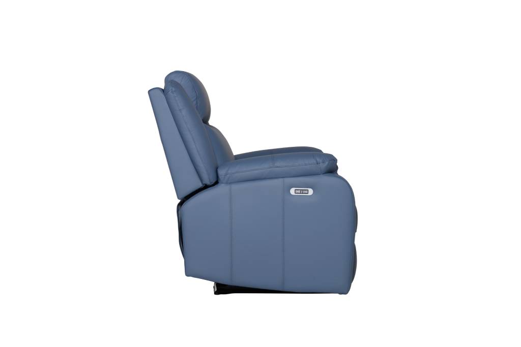 VI Pinnacle Leather Upholstered Single Seater Electric Recliner Lounge