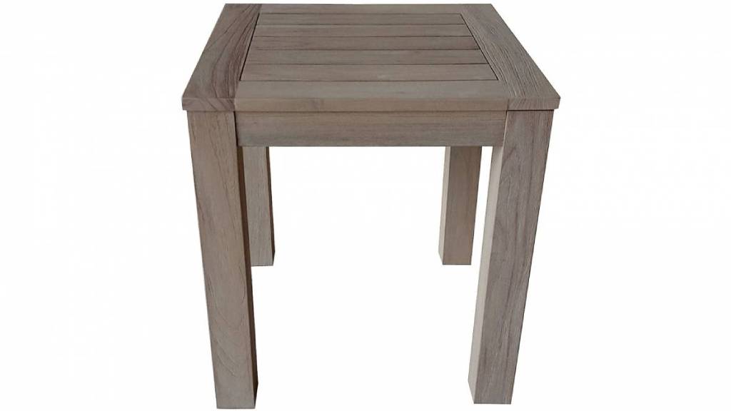 VI Alberta Solid Timber Outdoor Lamp Table