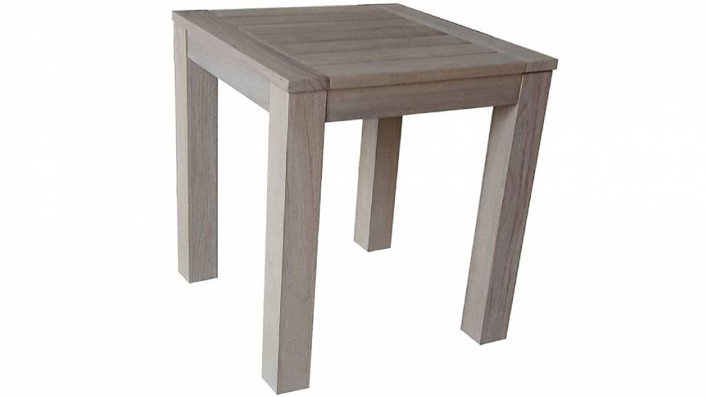 VI Alberta Solid Timber Outdoor Lamp Table