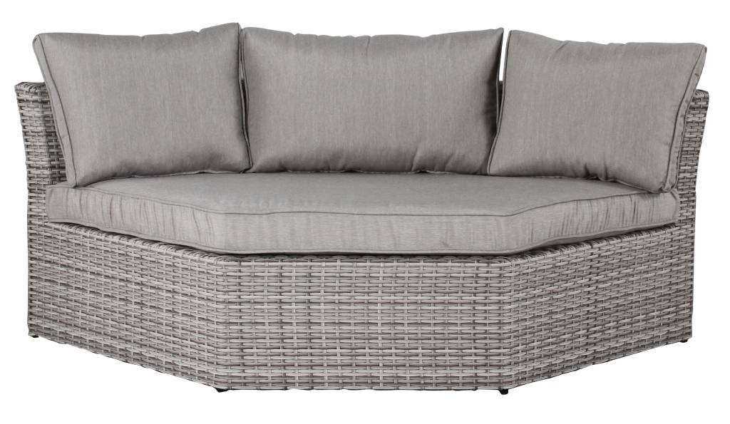 VI Amalfi Wicker Weaving 6 Seater Outdoor Modular Sofa Set