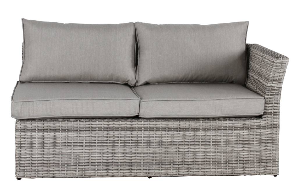 VI Amalfi Wicker Weaving 6 Seater Outdoor Modular Sofa Set