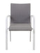 VI Baska Aluminium Framed Outdoor Stackable Dining Chair with Cushion