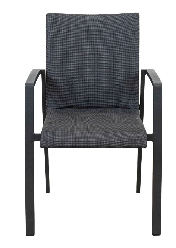 VI Baska Aluminium Framed Outdoor Stackable Dining Chair