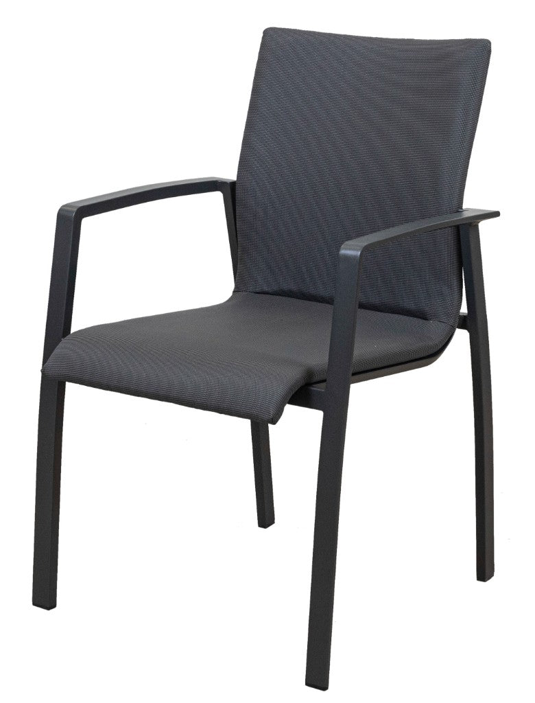 VI Baska Aluminium Framed Outdoor Stackable Dining Chair