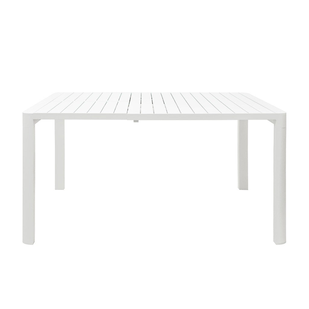 VI Baska Aluminium Extendable Outdoor Dining Table with 4 Chair Set