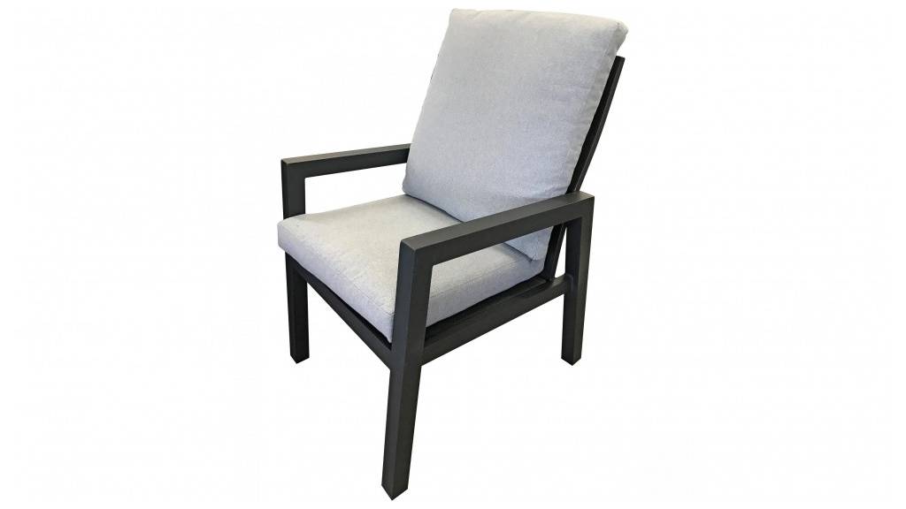 VI Burano Aluminium Outdoor Stackable Dining Chair with Cushion