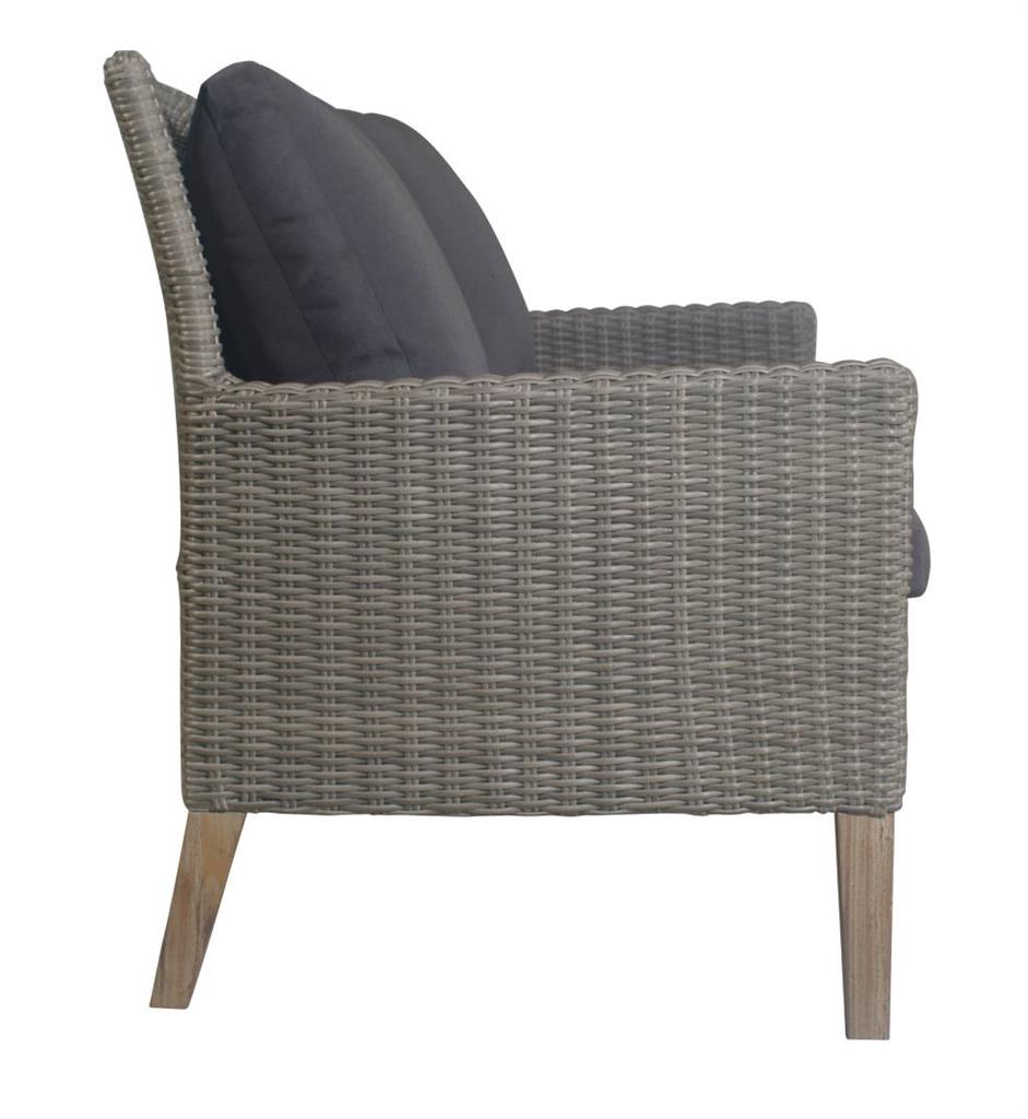 VI Paso Wicker 2 Seater Outdoor Lounge