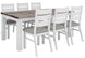 VI Homestead Solid Timber 7 Pieces Dining Setting