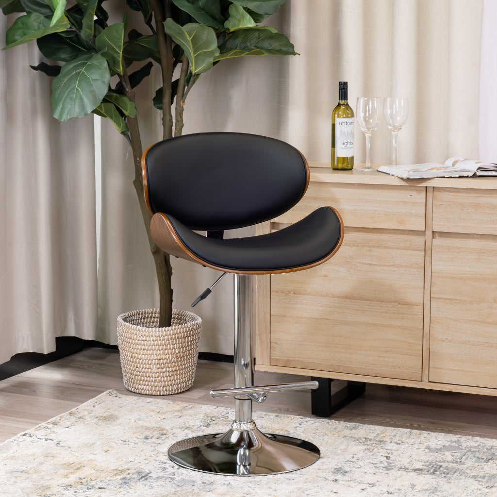 VI Monaco PU Upholstered Height Adjustable Bar Stool