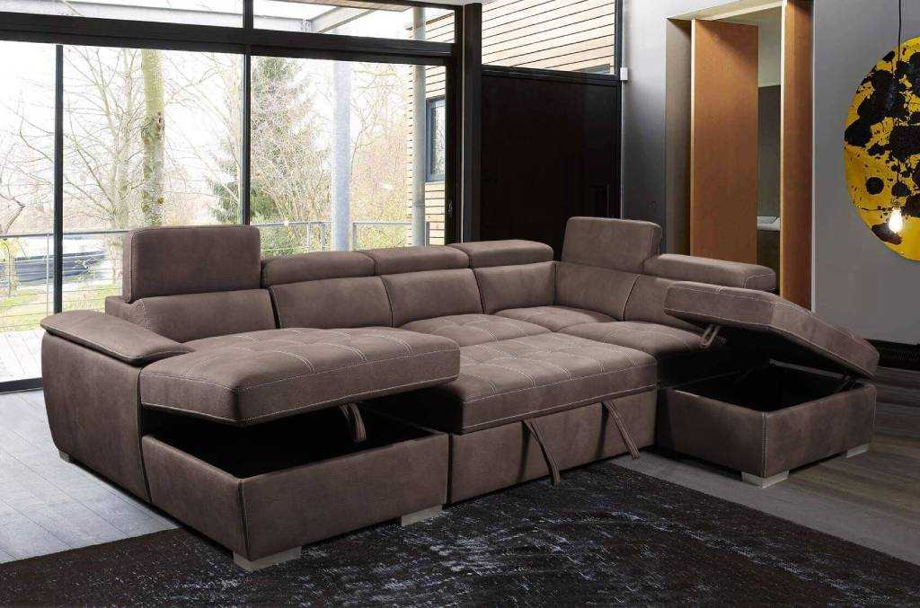 VI Brighton Modular Lounge with Chaise and Ottoman