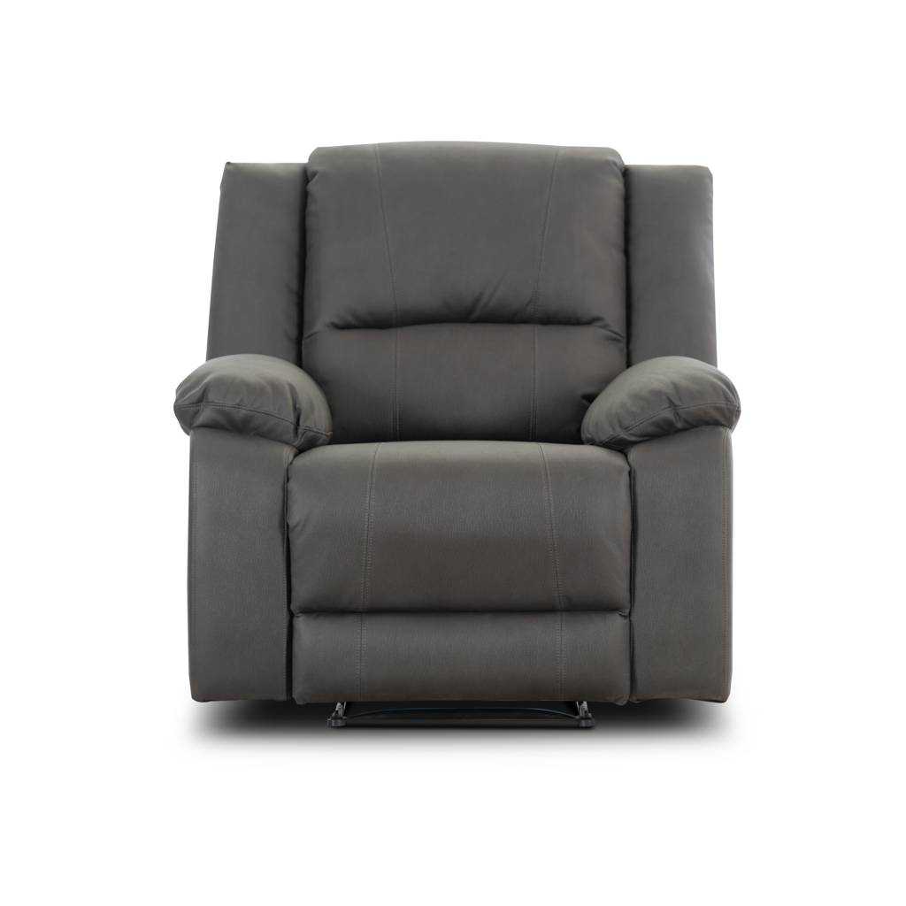 VI Captain Fabric Upholstered Single Seater Power Recliner Sofa