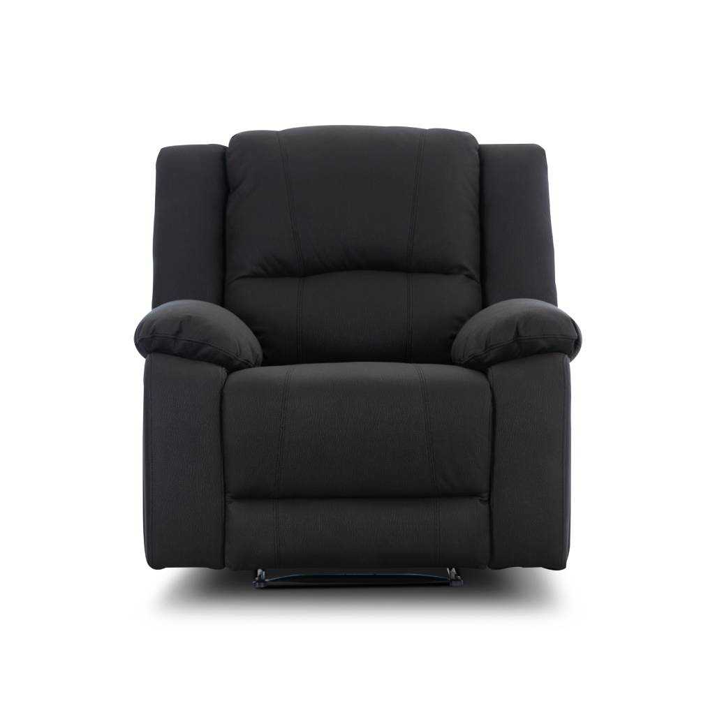 VI Captain Fabric Upholstered Single Manual Recliner Sofa