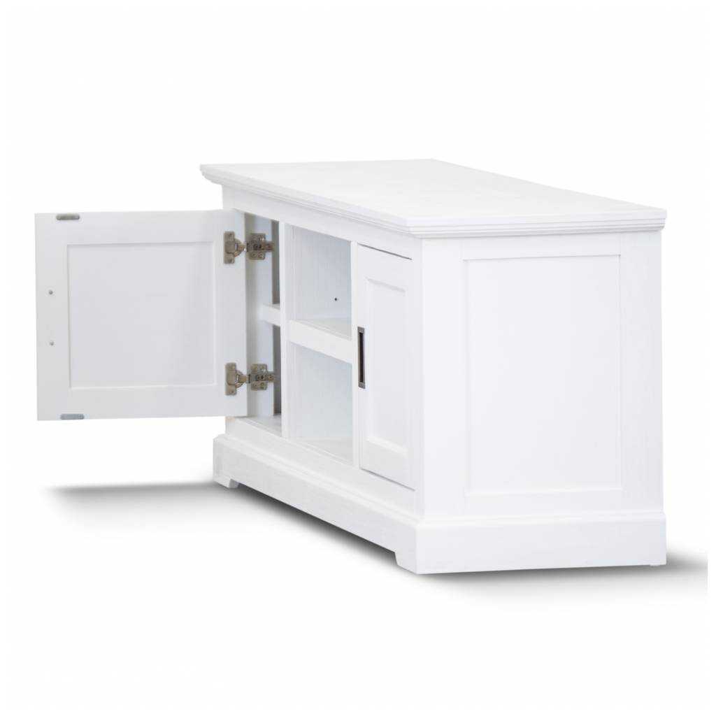 VI Coastal TV Unit with Drawer and Niches