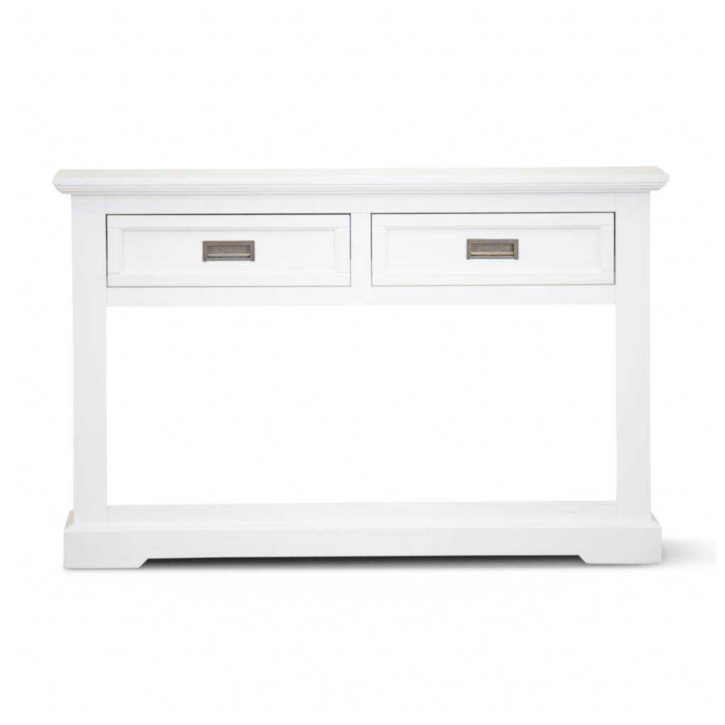 VI Coastal Console Table with 2 Drawers