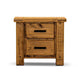 VI Outback Solid Timber Bedside with 2 Drawers