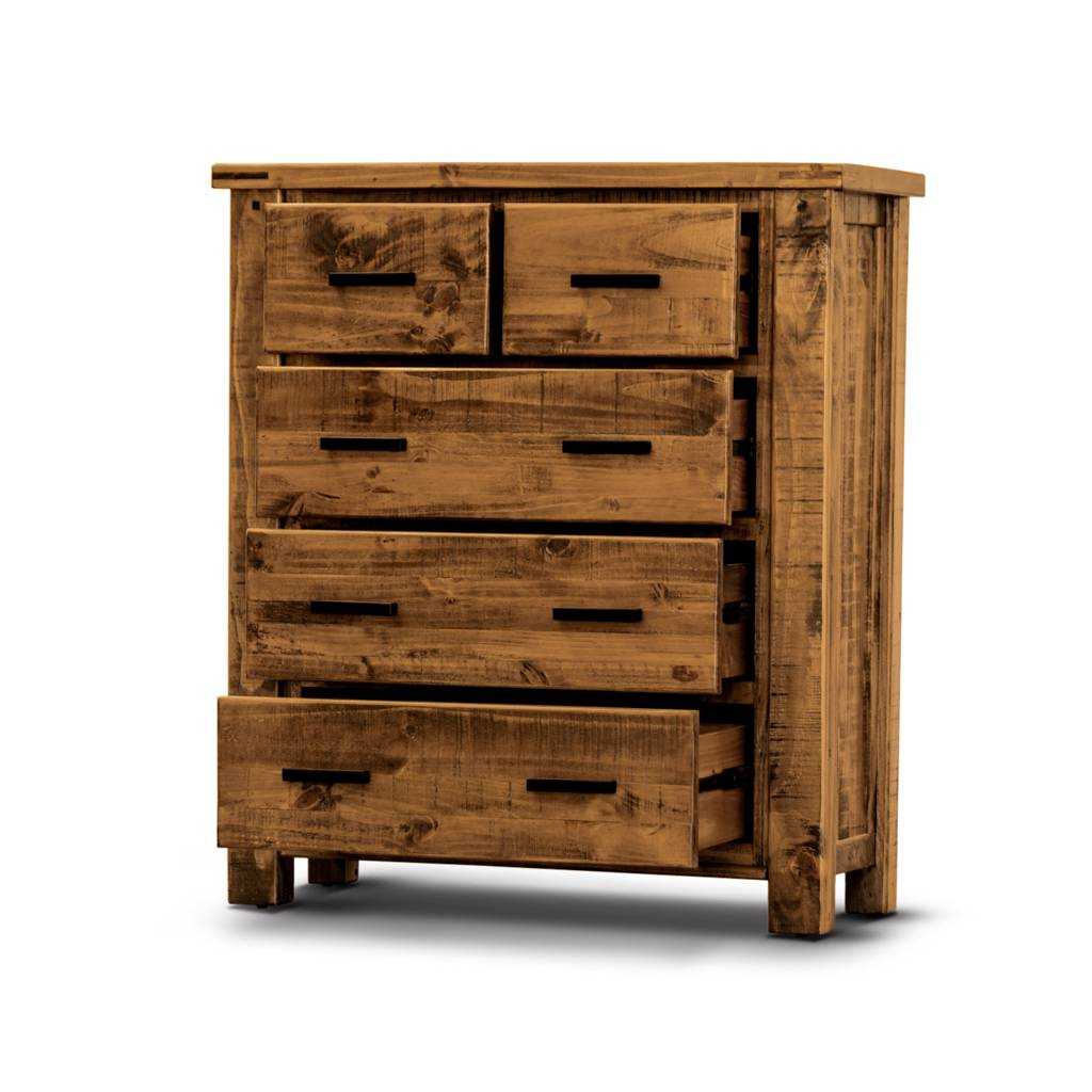 VI Outback Tallboy 2 over 3 drawers