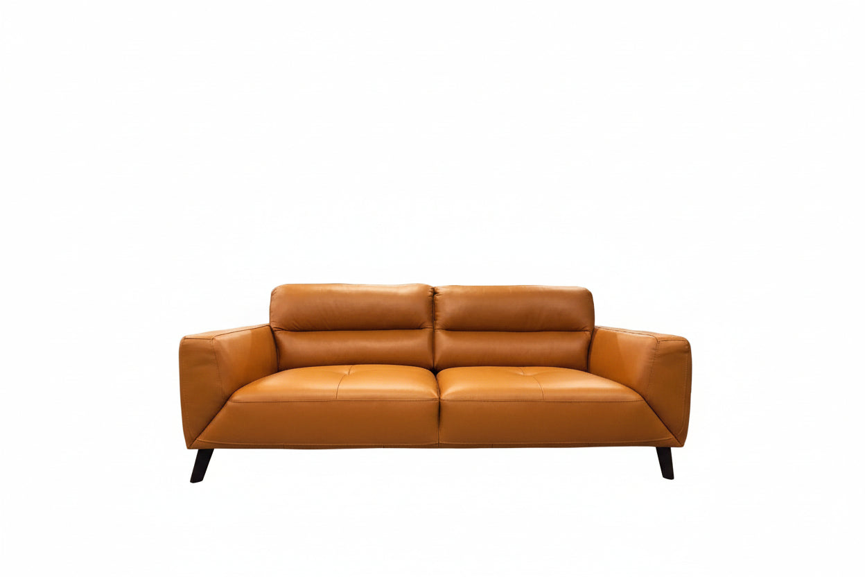 VI Sonoma 3 Seater Leather Lounge