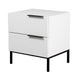 VI Dric 2 Drawer Bedside Table