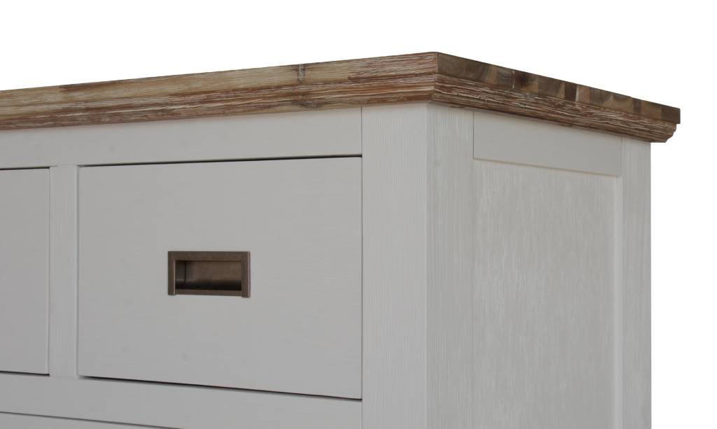 VI Folkestone Solid Timber Bed, Bedsides & Tallboy Kit