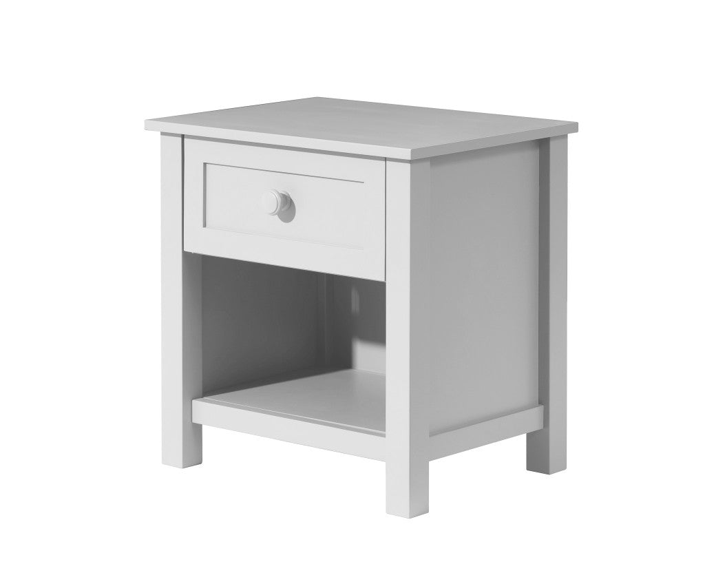 VI Jesse Solid Timber 1 Drawer Bedside