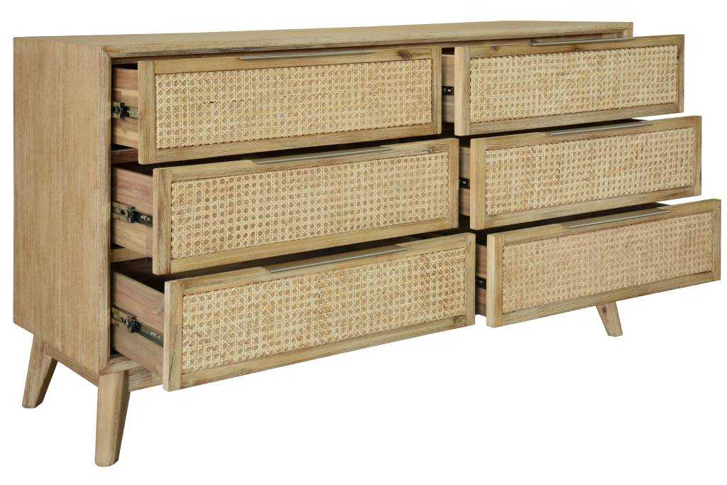 VI Malmo 6 Drawer Dresser