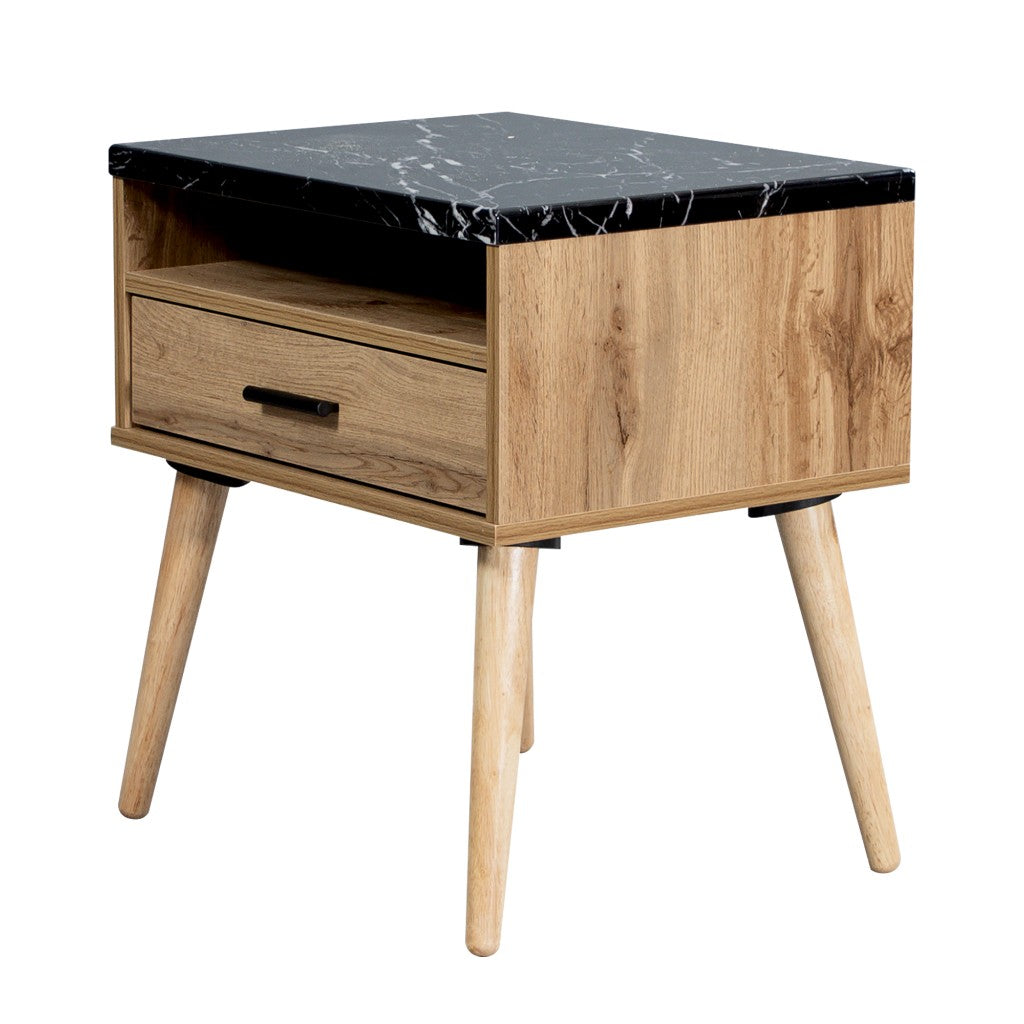 VI Marcello 1 Drawer and a Niche Bedside Table