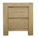 VI Messina Solid Timber Bedside with 2 Drawers