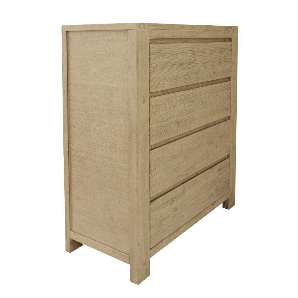VI Messina Tallboy with 4 Drawers