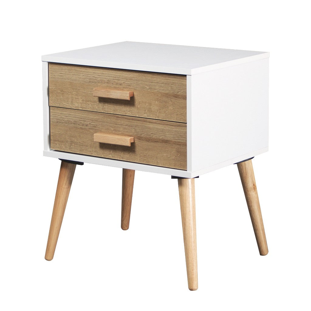 VI Myst 2 Drawer Bedside Table