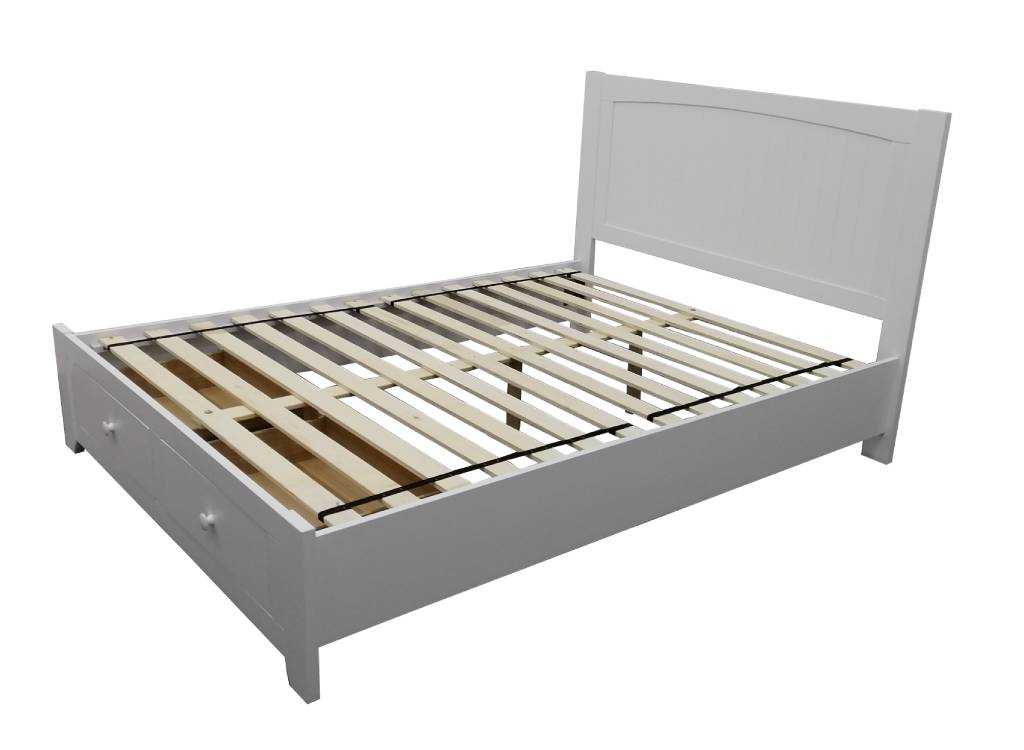 VI Orville Double Bed with Bedend Drawer