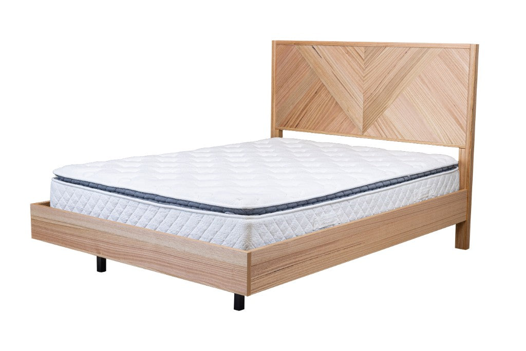 VI Perisher Solid Timber Queen Bed