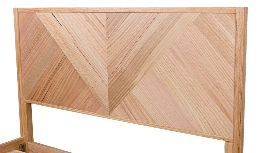 VI Perisher Solid Timber Queen Bed, Tallboy & Bedsides Set