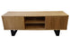 VI Boston Solid Timber Metal Leg 2 Door TV Unit