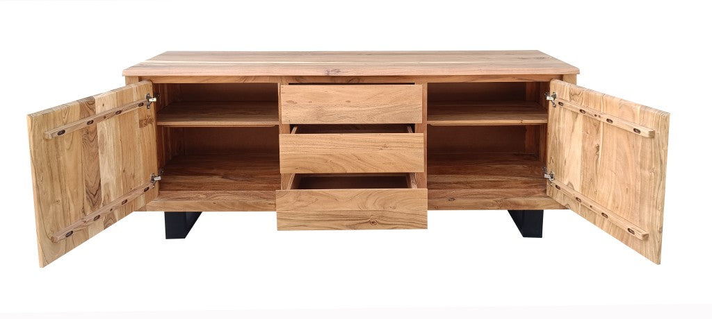 VI Elba Solid Timber 2 Door 3 Drawer Buffet